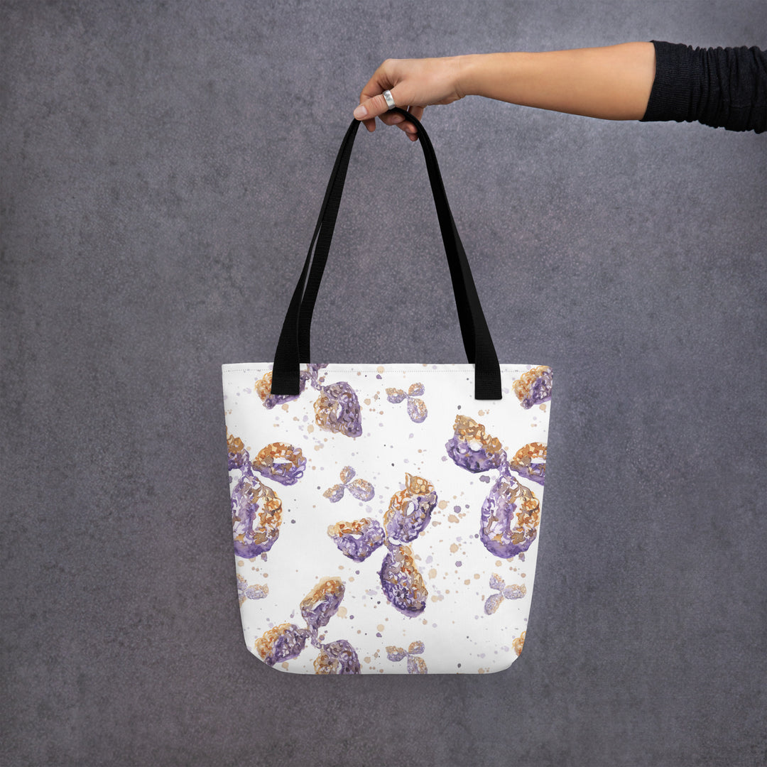 Antibody Immunoglobulin Tote Bag by Ontogenie