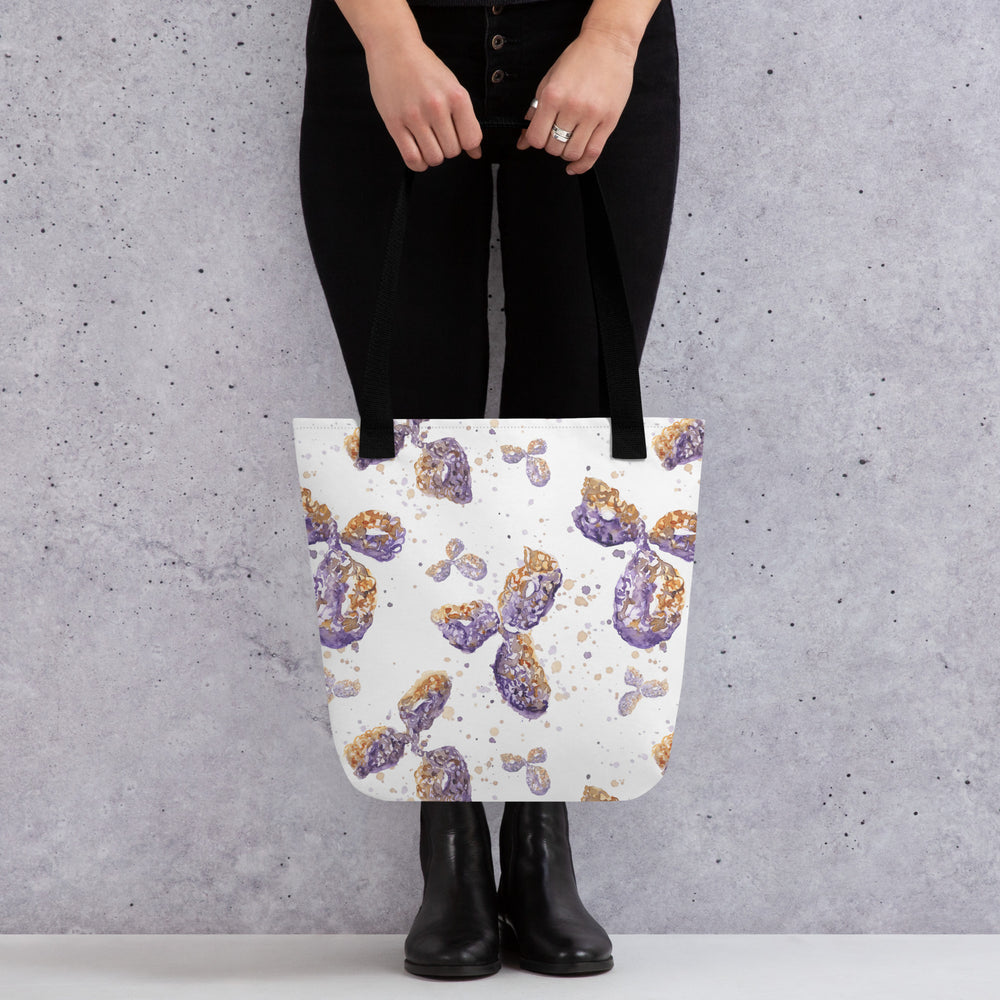 Antibody Immunoglobulin Tote Bag by Ontogenie