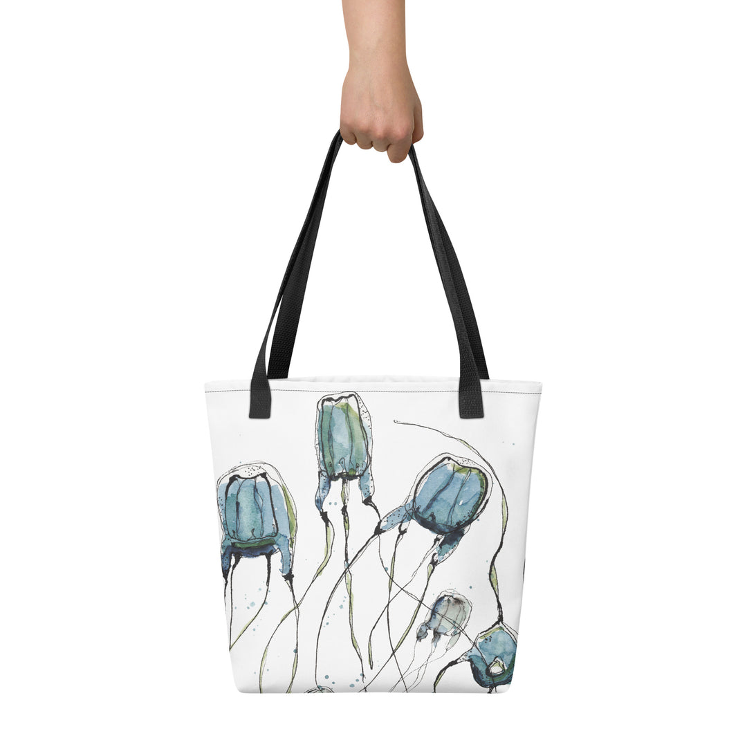 box jellyfish tote bag