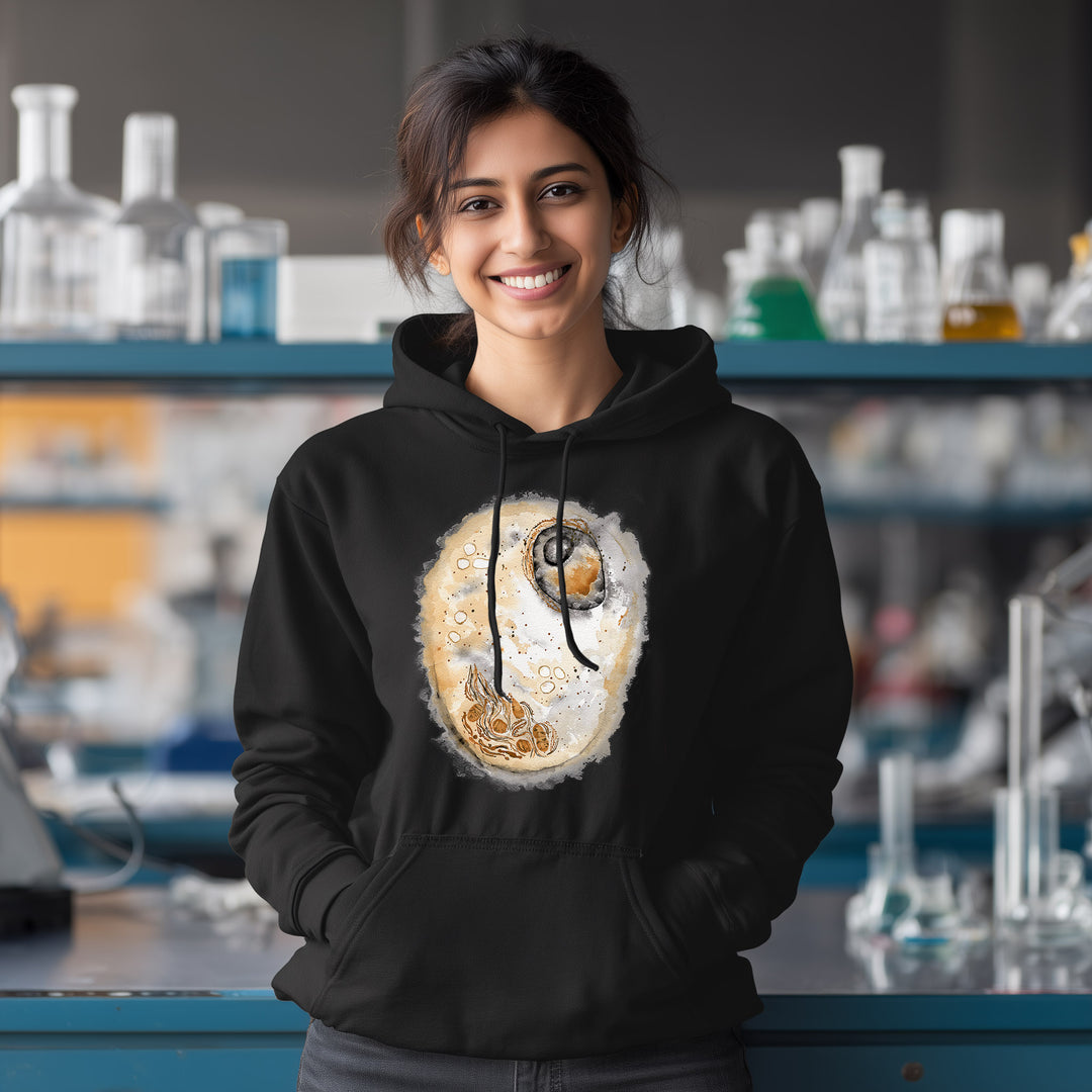 animal cell black hoodie