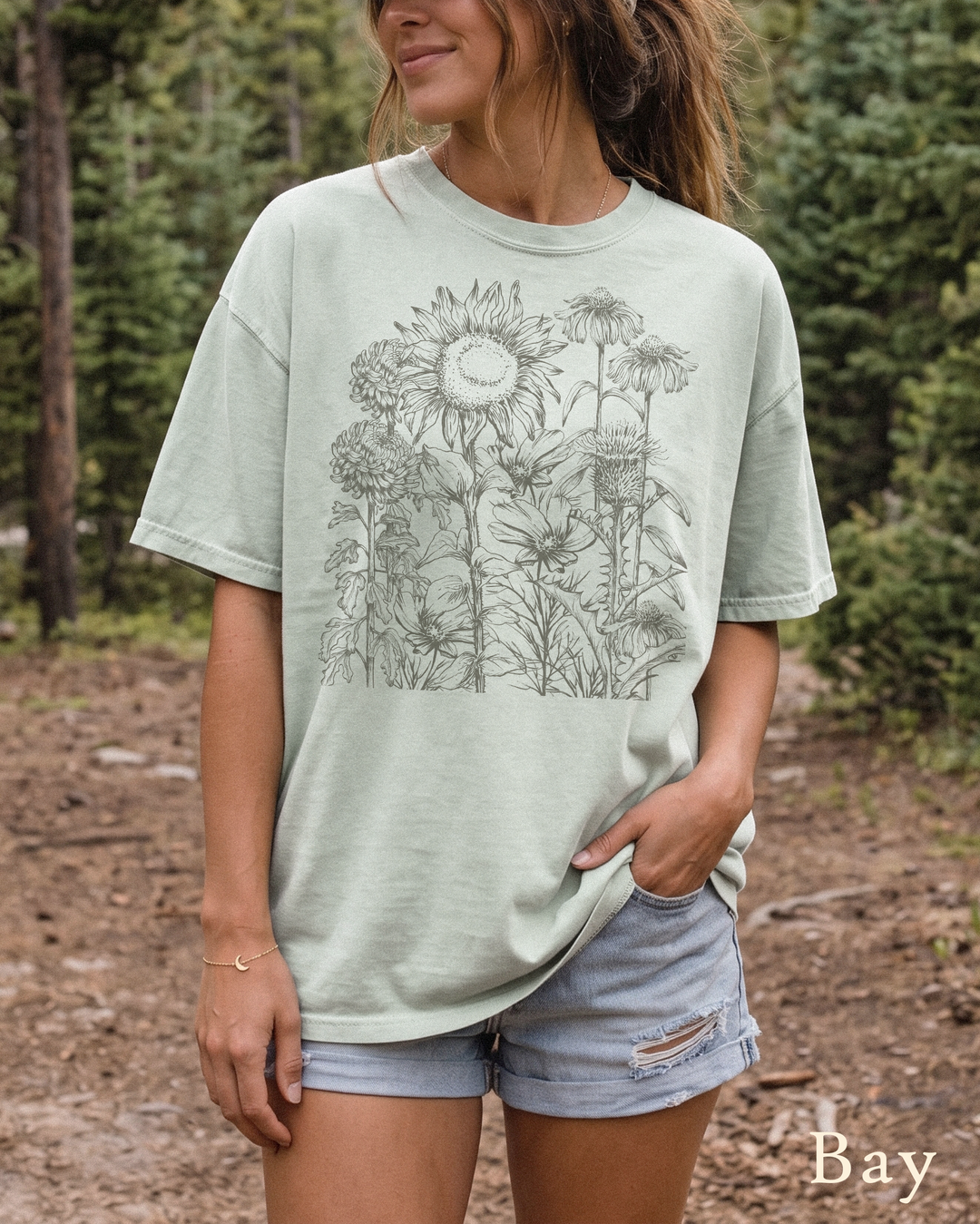 Asteraceae Flower T-Shirt