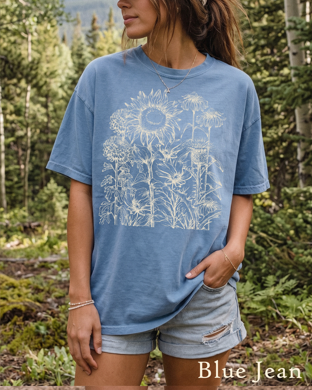 Asteraceae Flower T-Shirt