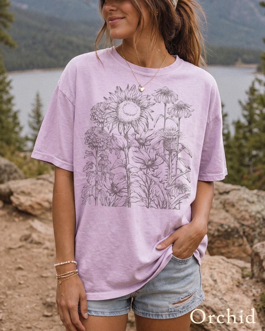 Asteraceae Flower T-Shirt