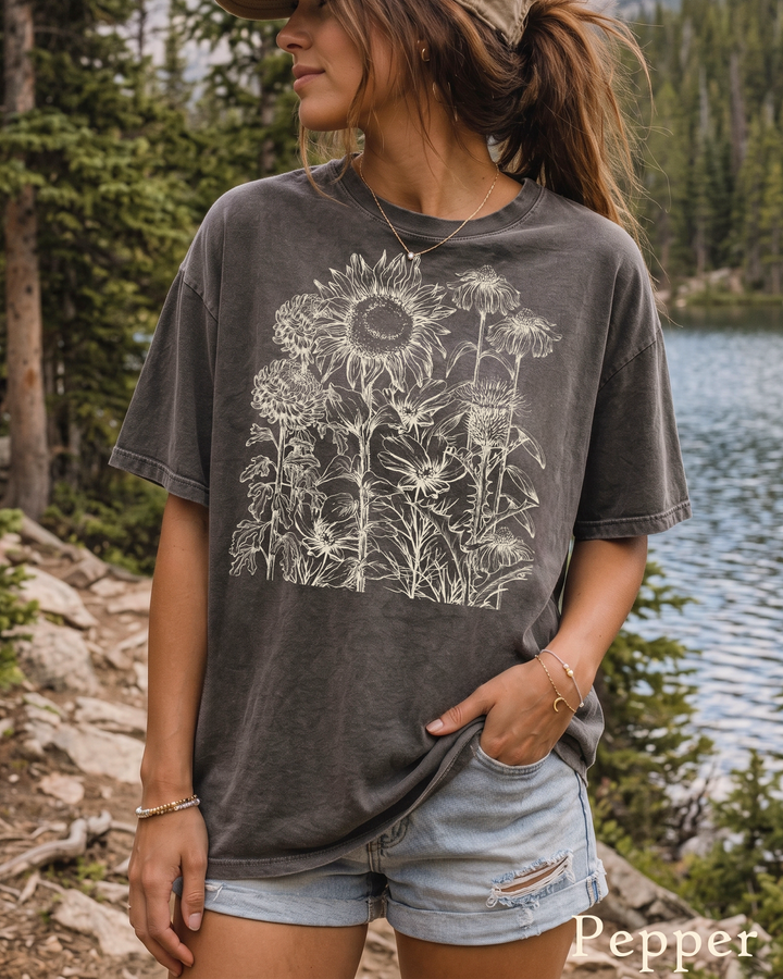 Asteraceae Flower T-Shirt