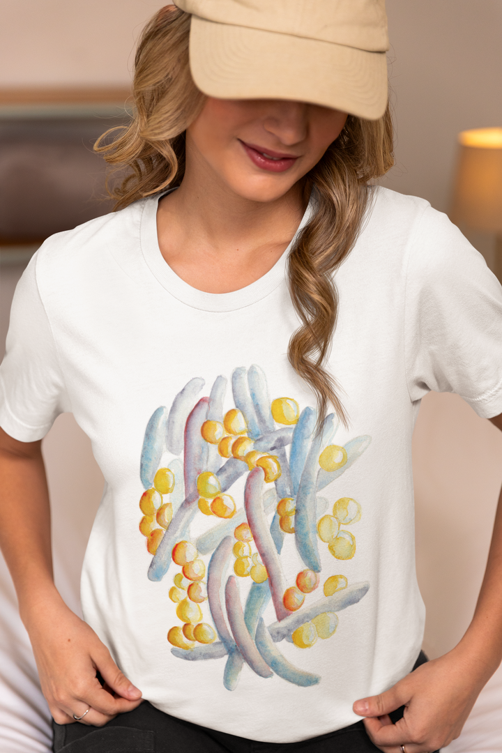 gut microbiome tshirt by ontogenie