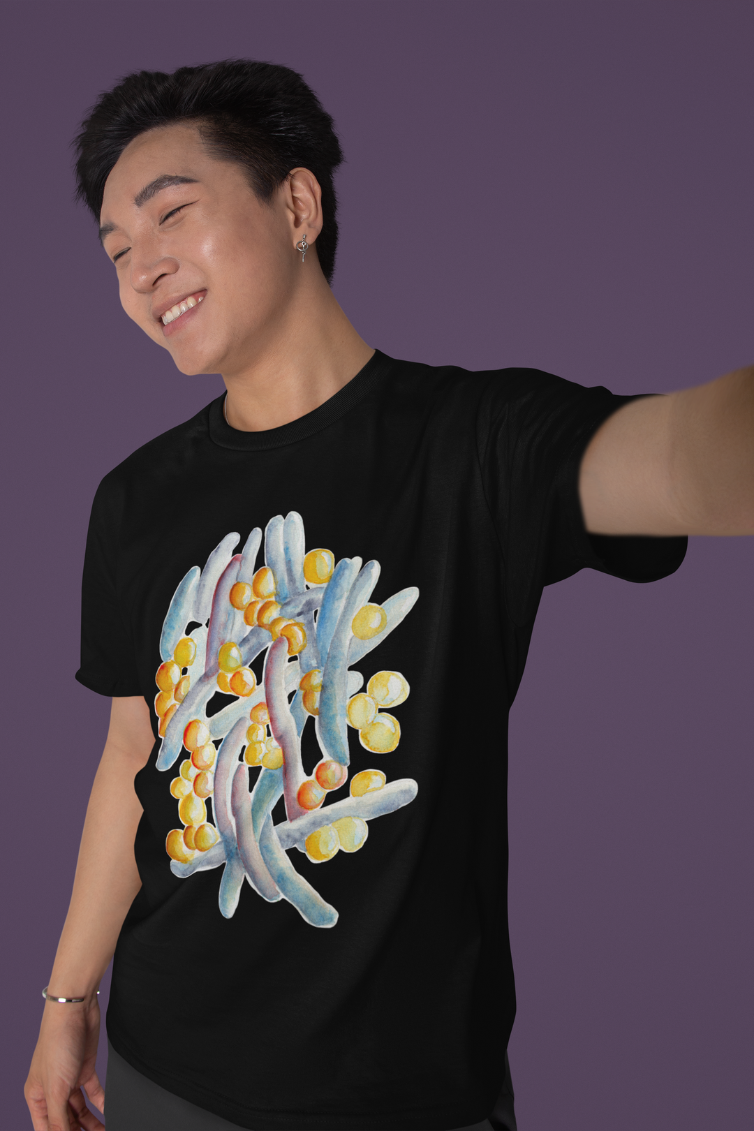 gut microbiome tshirt by ontogenie