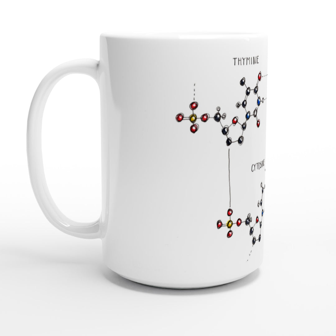 dna base pairing tall mug 15 oz