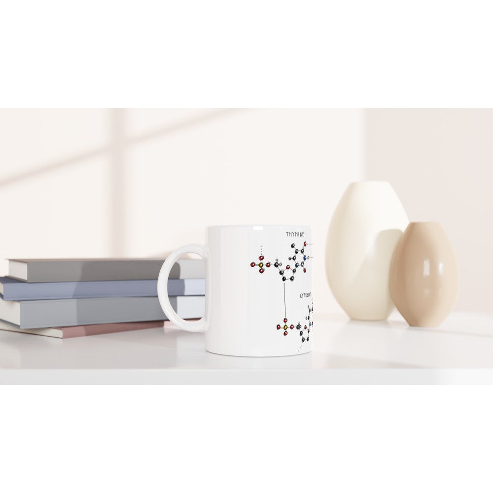 dna base pairing mug table view