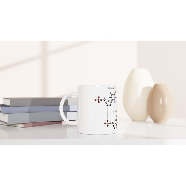 dna base pairing mug table view