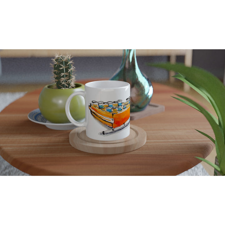 pipette and microtube rack science lab mug