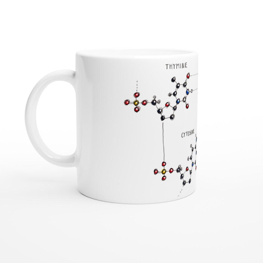 dna base pairing standard mug