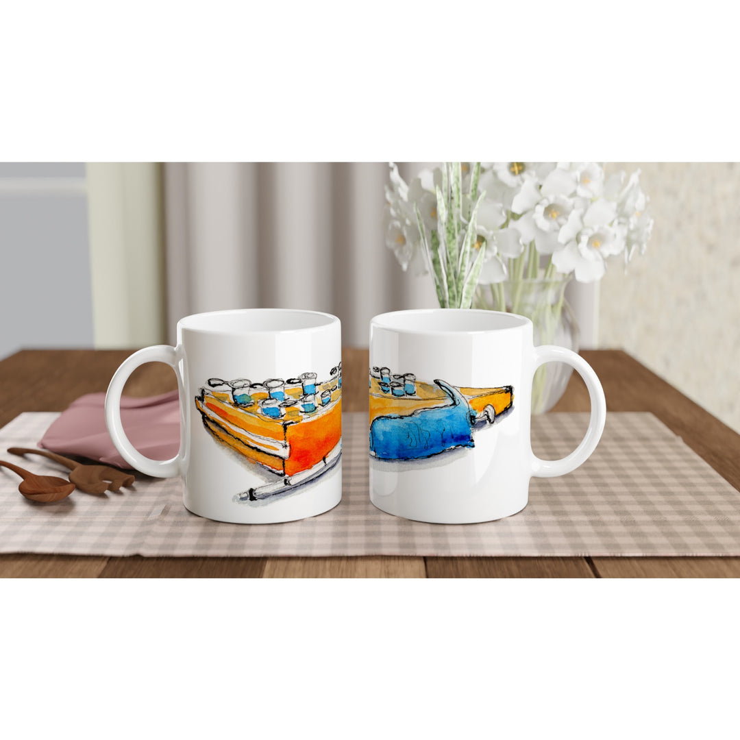 pipette and microtube rack science lab mug