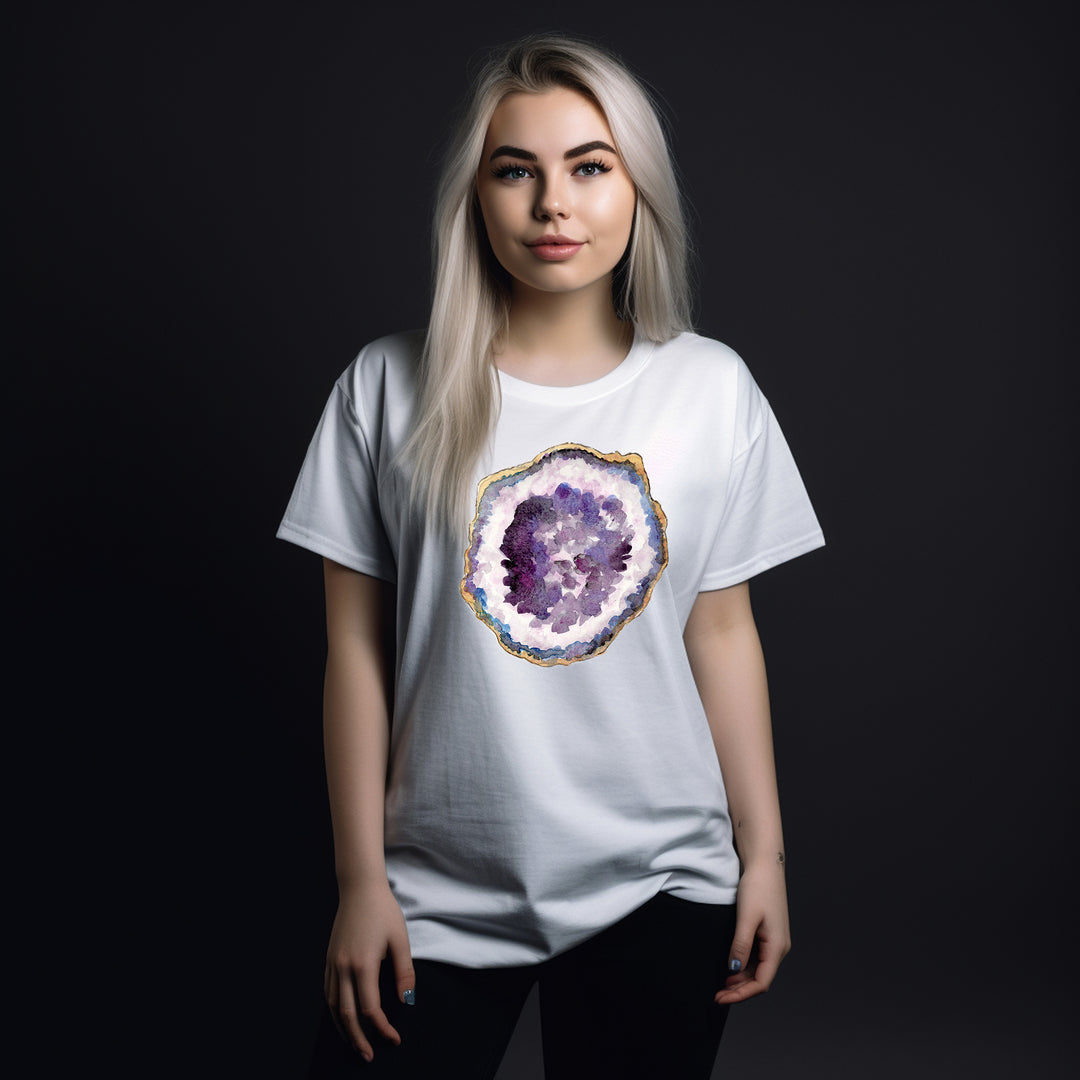 geode white t-shirt