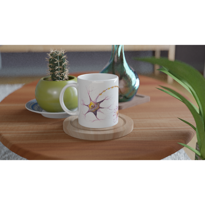 multipolar neuron ceramic mug, standard size