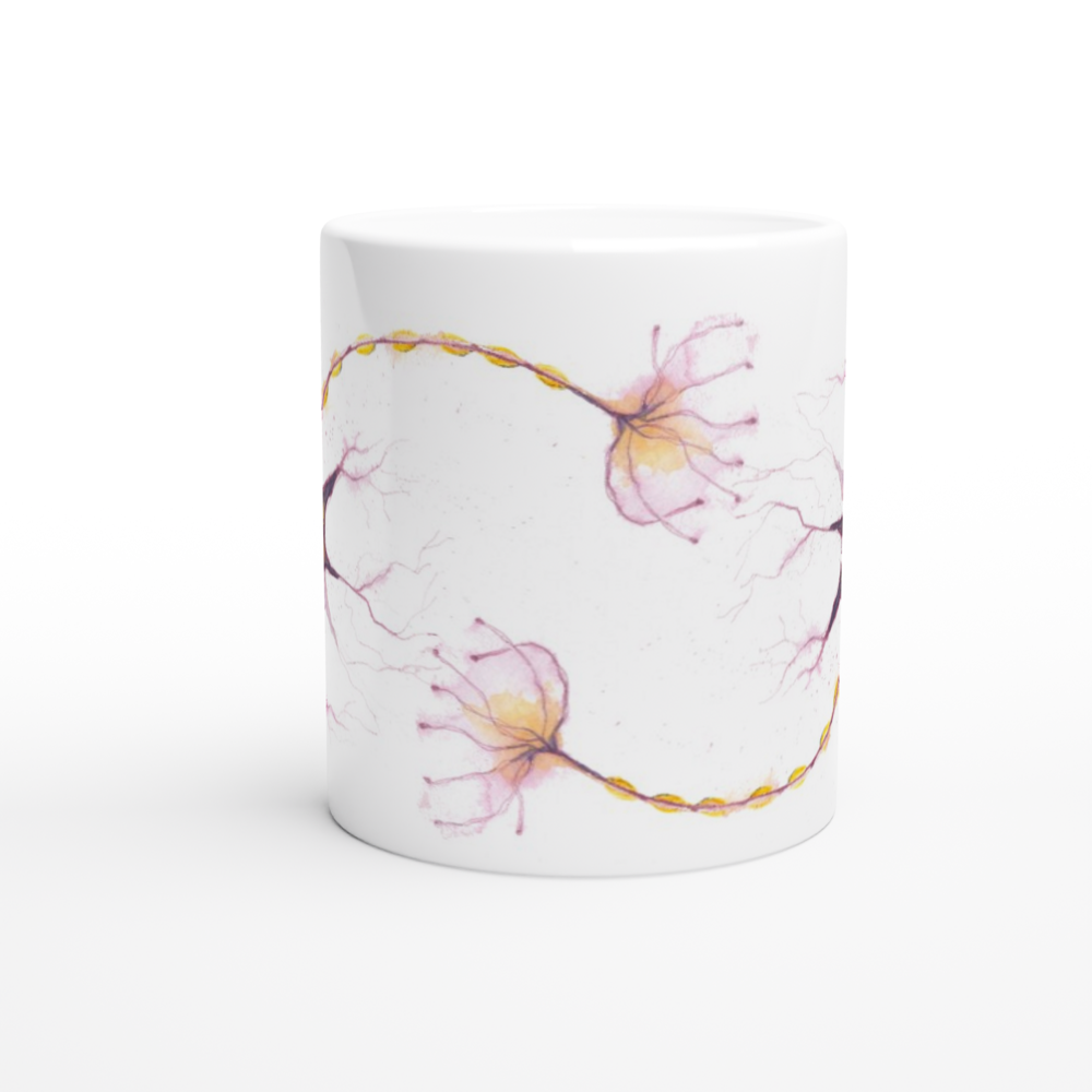 multipolar neuron ceramic mug, standard size