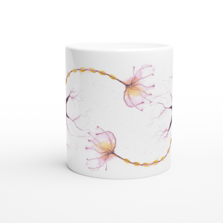 multipolar neuron ceramic mug, standard size