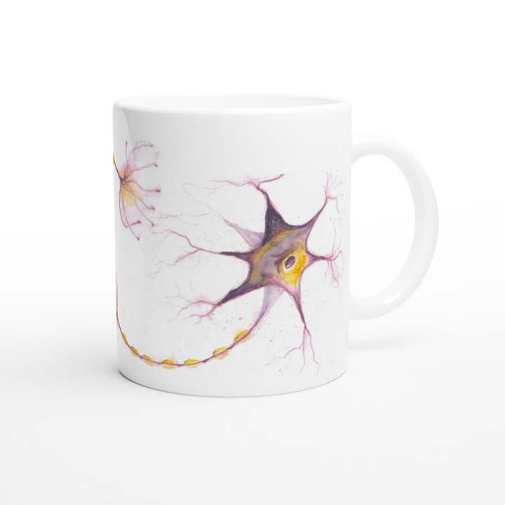 multipolar neuron ceramic mug, standard size