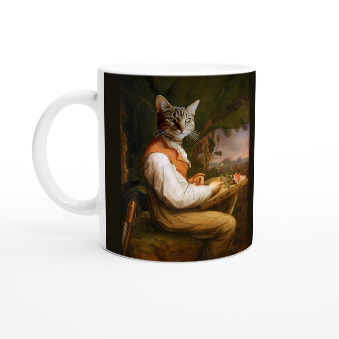 alexander von humboldt cat mug by ontogenie