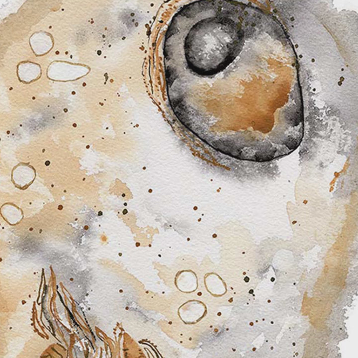 animation of animal cell watercolor painting by ontogenie