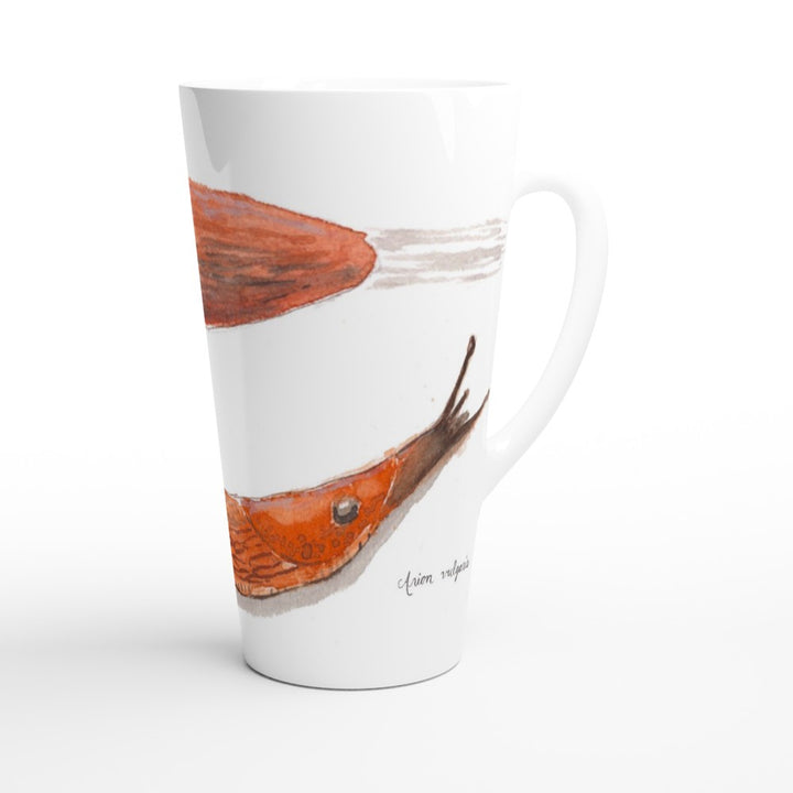 arion vulgaris slug mug latte size