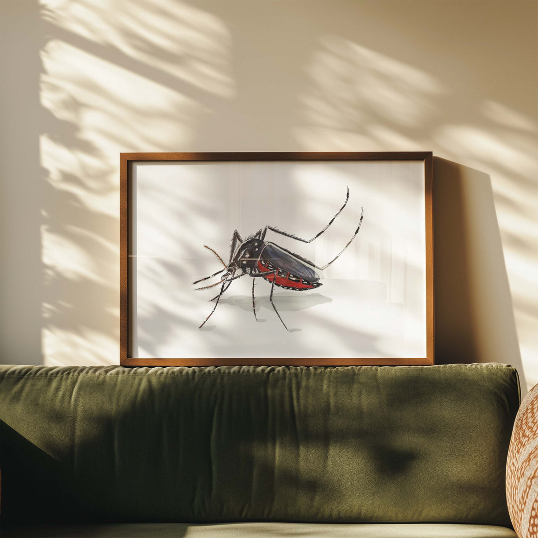 Tiger Mosquito Wall Art