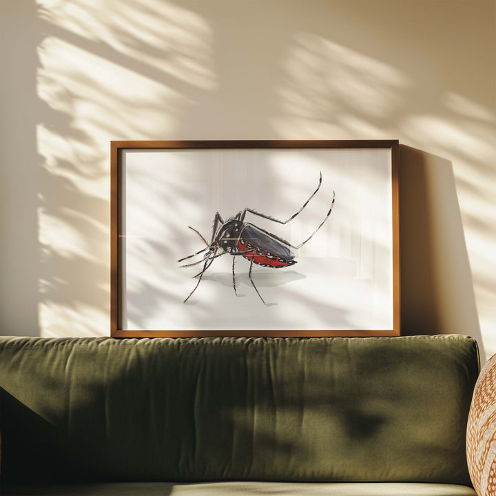 Tiger Mosquito Wall Art