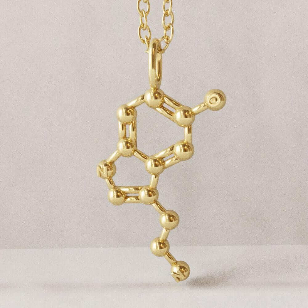 Dopamine Molecule Necklace | Clayton Jewelry Labs