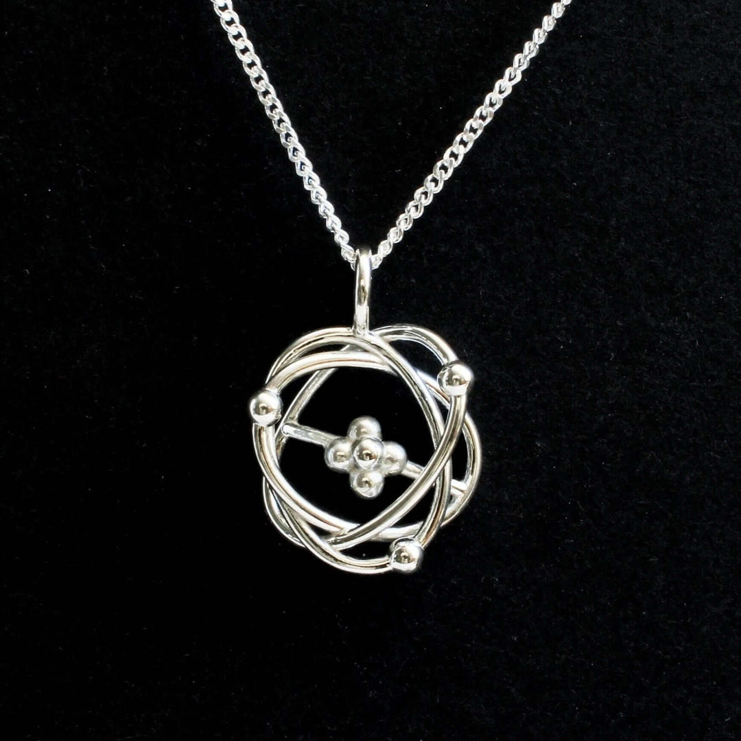 Atomic Model Pendant [Ontogenie Science Jewelry] rutherford bohr model