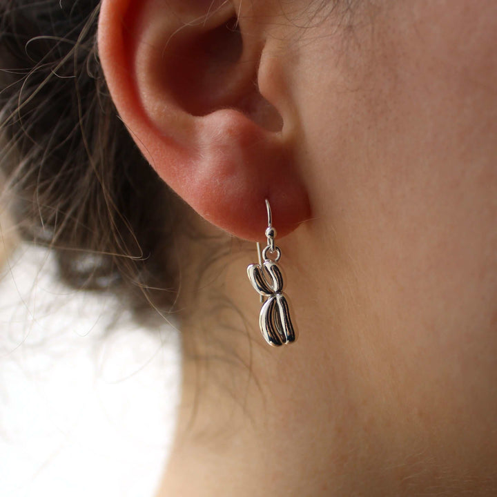 Chromosome earrings in solid sterling silver by Ontogenie