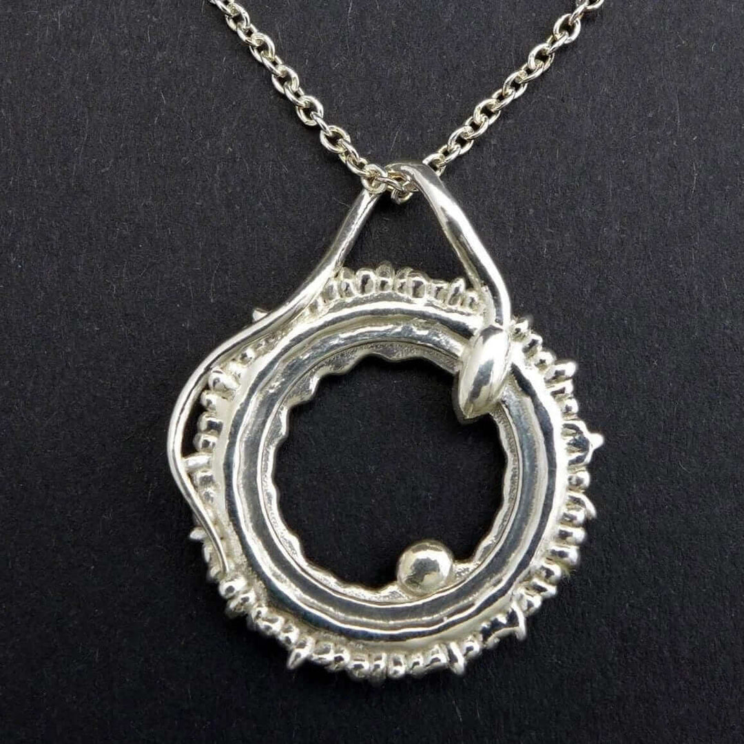 Conception Fertilization Pendant [Ontogenie Science Jewelry] sterling silver 40 cm/16 in