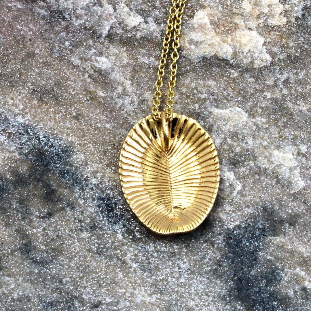 Dickinsonia Fossil Pendant [Ontogenie Science Jewelry]