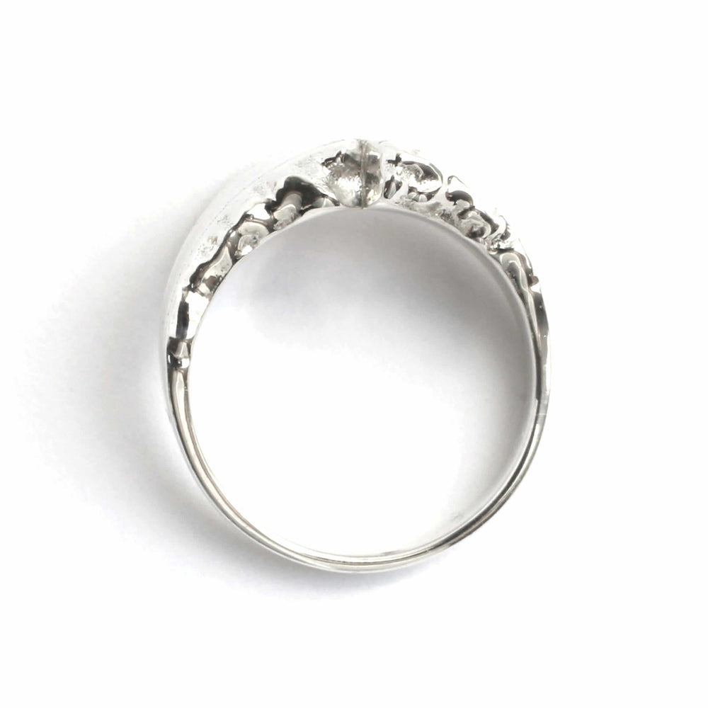 Dip Slip Earthquake Fault Ring sterling silver [Ontogenie Science Jewelry]