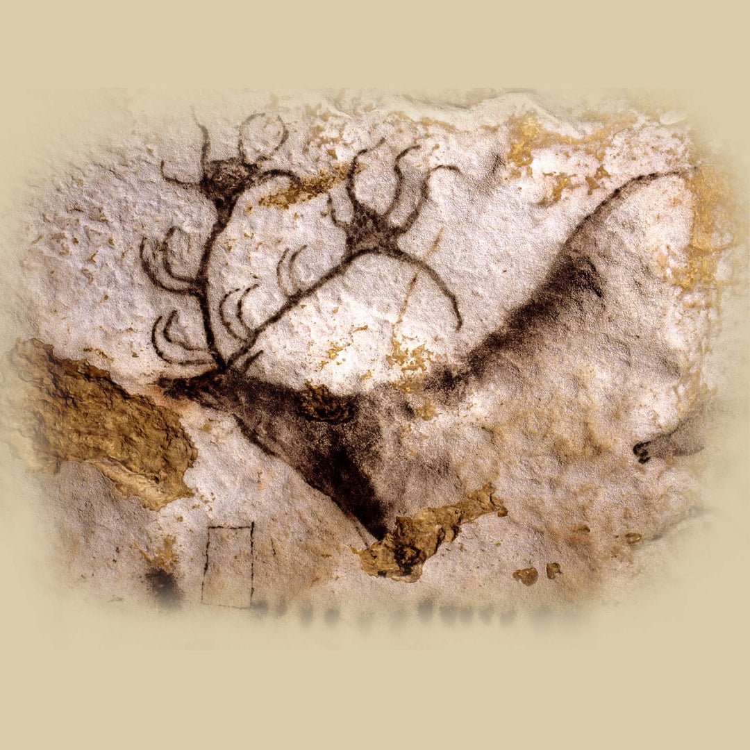 Paleolithic Reindeer Pendant