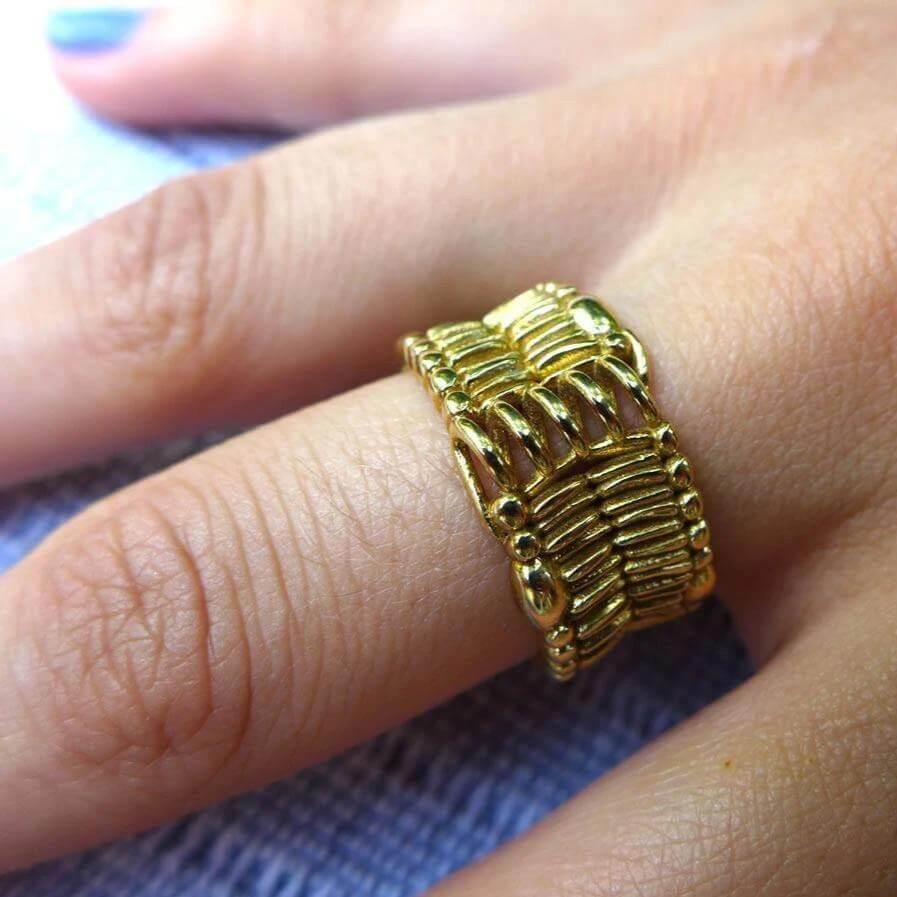 Cell Membrane Ring [Ontogenie Science Jewelry] biology ring