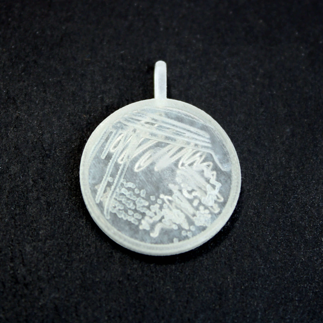 Customized Petri Plate Pendant