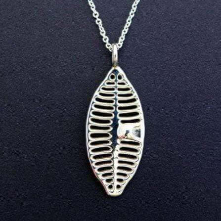 Diatom Planothidium Pendant [Ontogenie Science Jewelry]