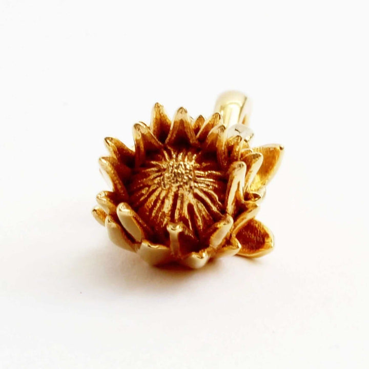 King Protea Pendant [Ontogenie Science Jewelry] Botanical Jewelry