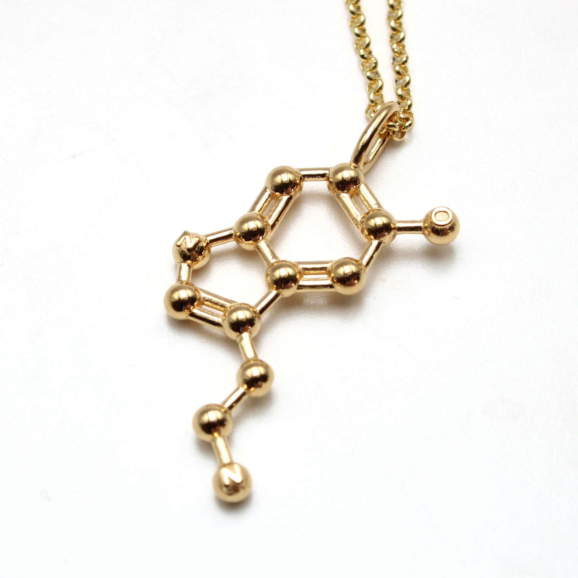 Silver Serotonin Necklace, Serotonin Molecule Necklace, Chemistry Necklace,  Science Necklace, Chemistry Molecule Jewelry Christmas Gift - Etsy | Molecule  jewelry, Science necklaces, Science jewelry