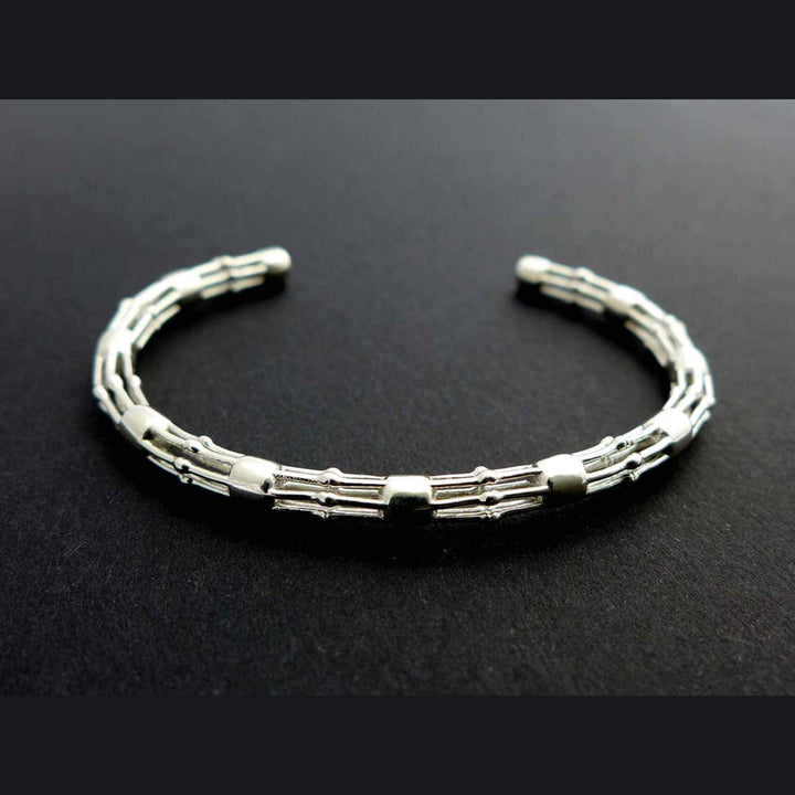 silver skeletonema diatom bracelet ontogenie science jewelry