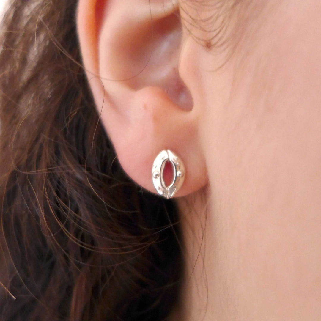Plant Stomata Earrings [Ontogenie Science Jewelry]