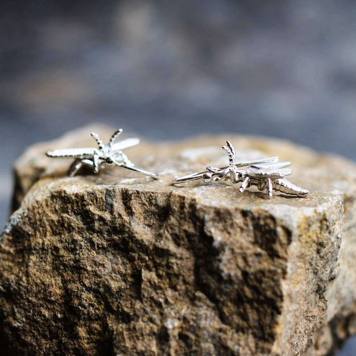 Thrips earrings Thysanoptera sterling silver Ontogenie Science Jewelry