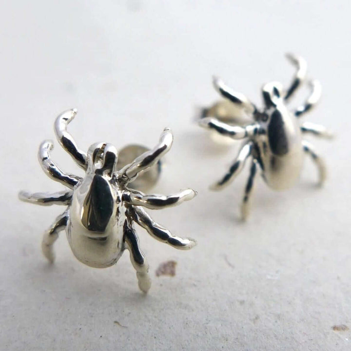 Tick earrings [Ontogenie Science Jewelry] arthropod
