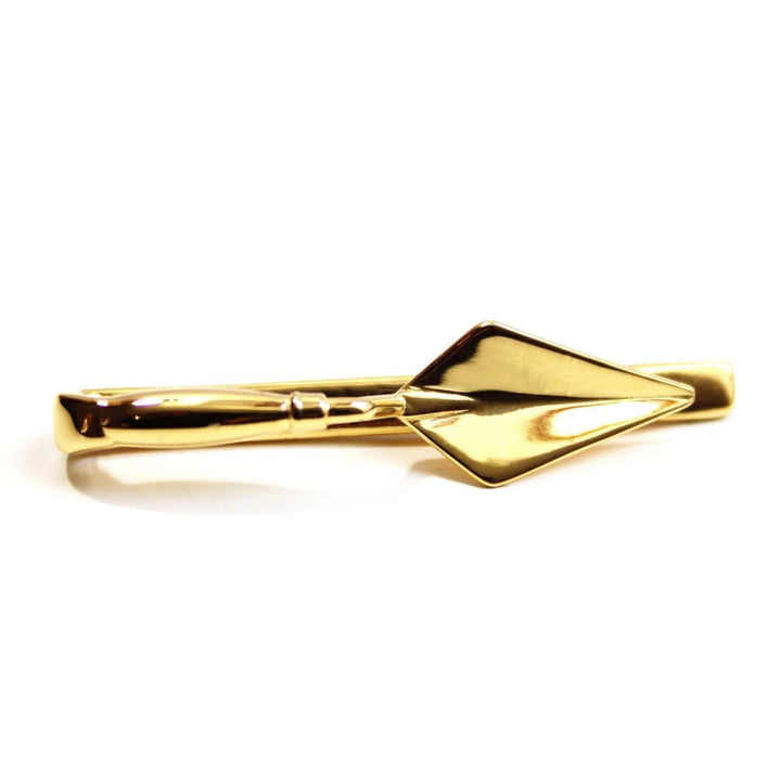 Archaeologist's Trowel Tie Bar [Ontogenie Science Jewelry] 14K gold plated brass