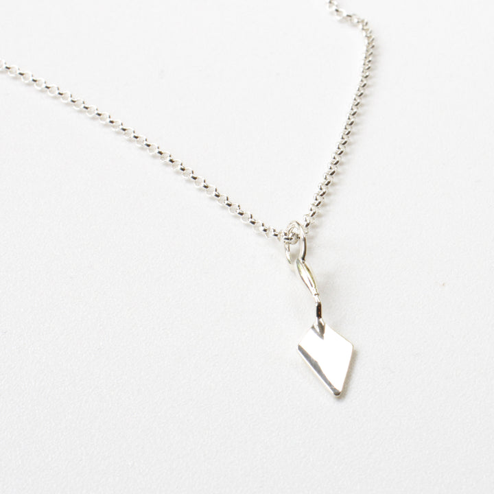 Archaeologist's trowel pendant sterling silver by Ontogenie Science Jewelry